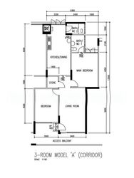 Blk 261 Tampines Street 21 (Tampines), HDB 3 Rooms #581945981